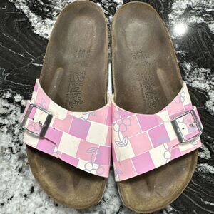 Birkis By Birkenstock Catalina Single Strap Flower Sandals Women's Size 7